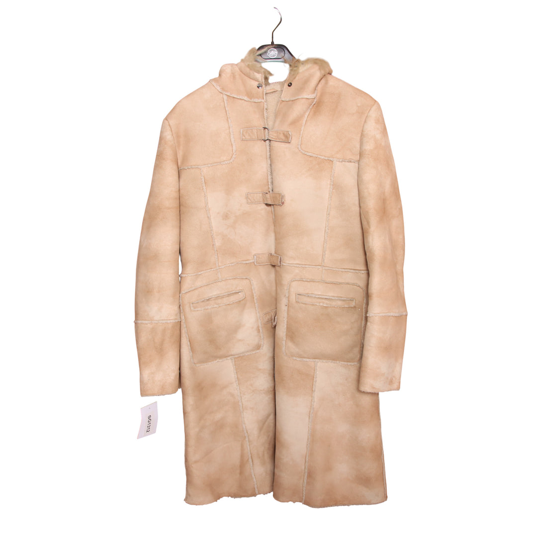 Esisto Montone Beige Taglia 48 Donna