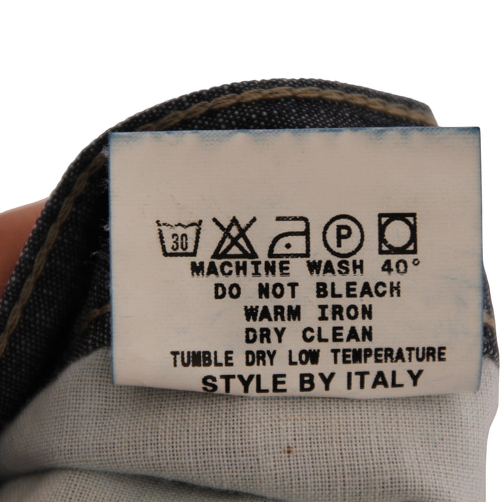 Fake London Genius Jeans Denim Taglia S Unisex Deadstock w/Tags