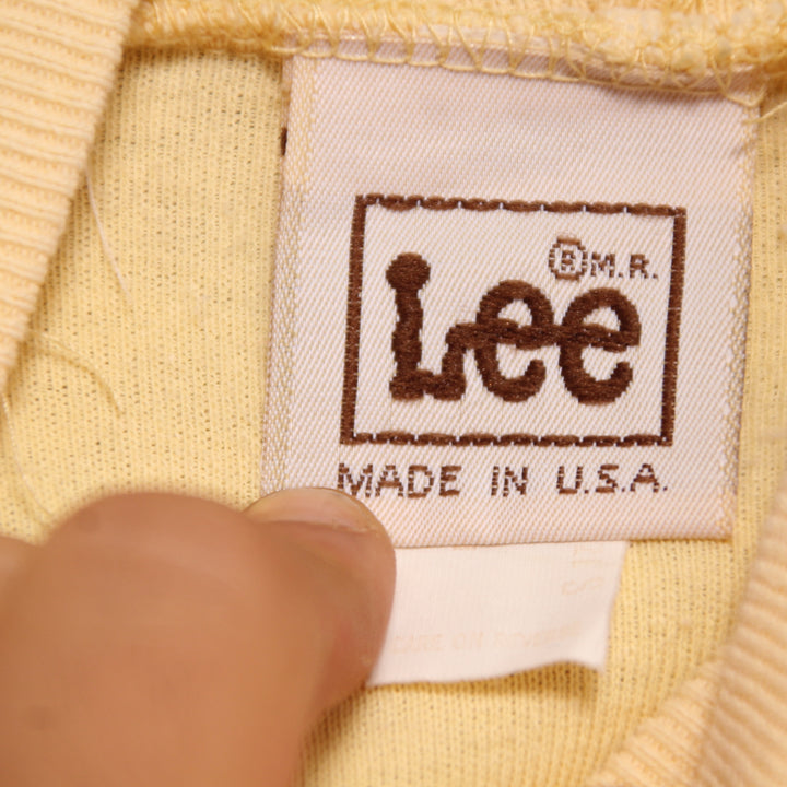 Lee Maglione Gialla Taglia S Donna Made in USA