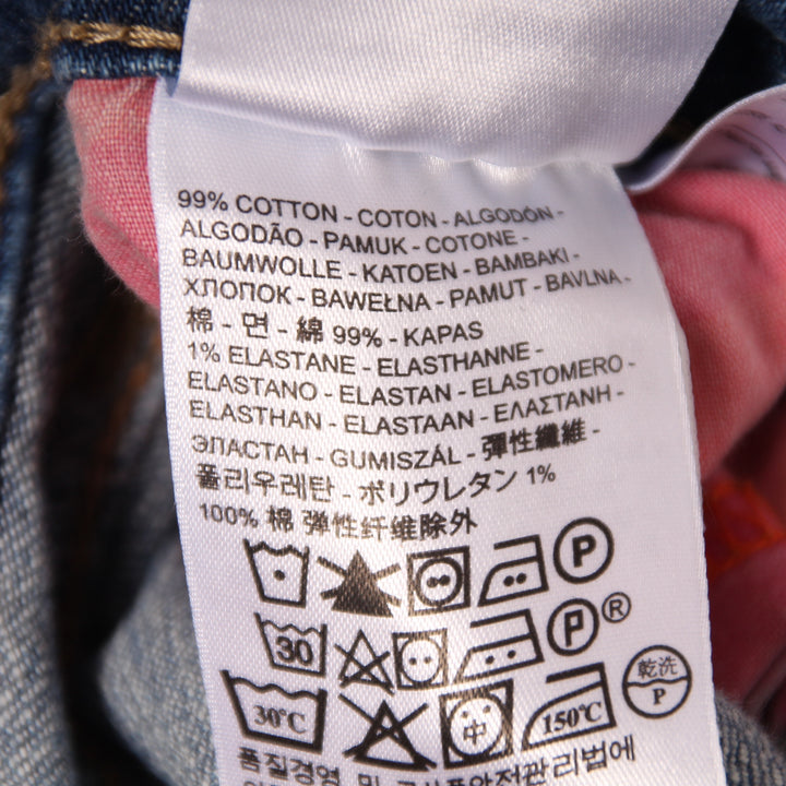 Levi's 524 Skinny Jeans Denim W26 L32 Donna