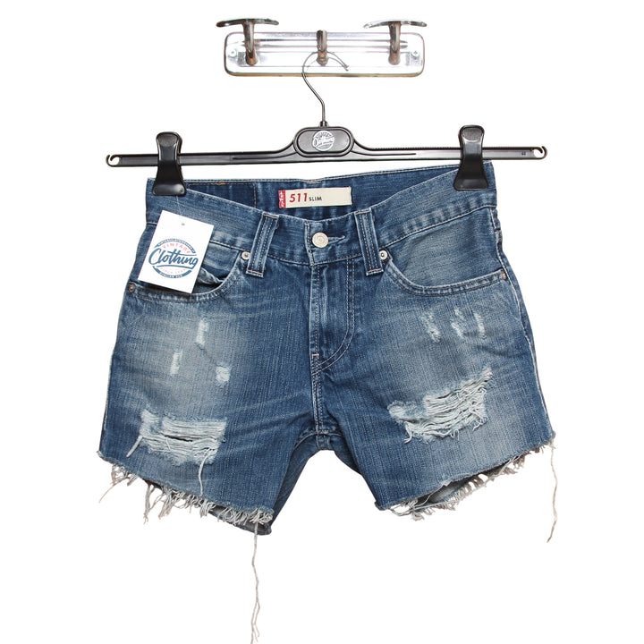 Levi's 511 Shorts di Jeans Denim W29 Donna