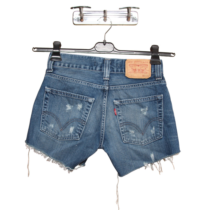 Levi's 511 Shorts di Jeans Denim W29 Donna