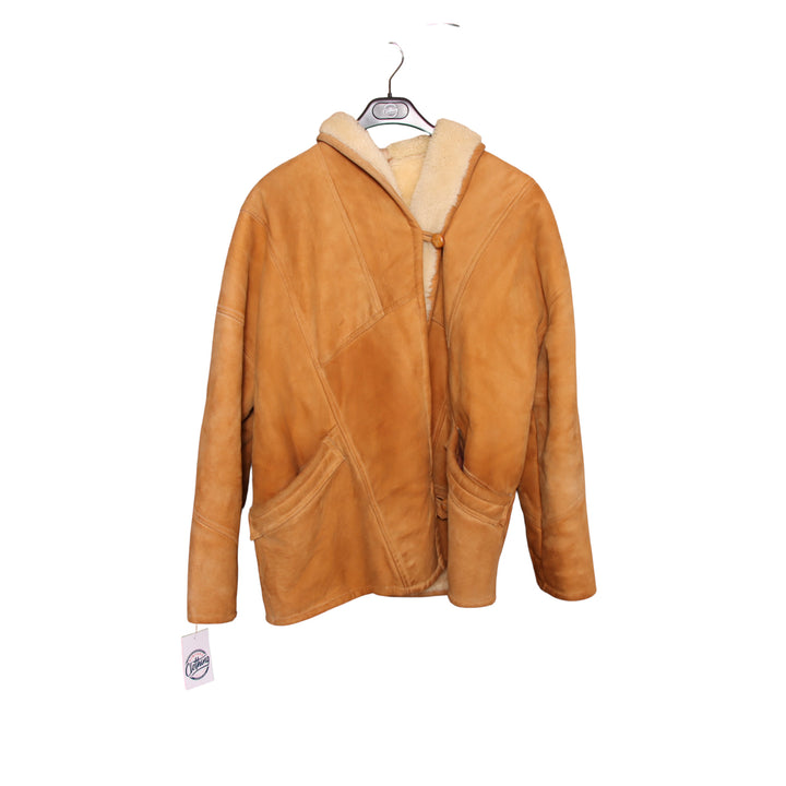 Shearling Montone Vintage Beige Taglia 56 Uomo