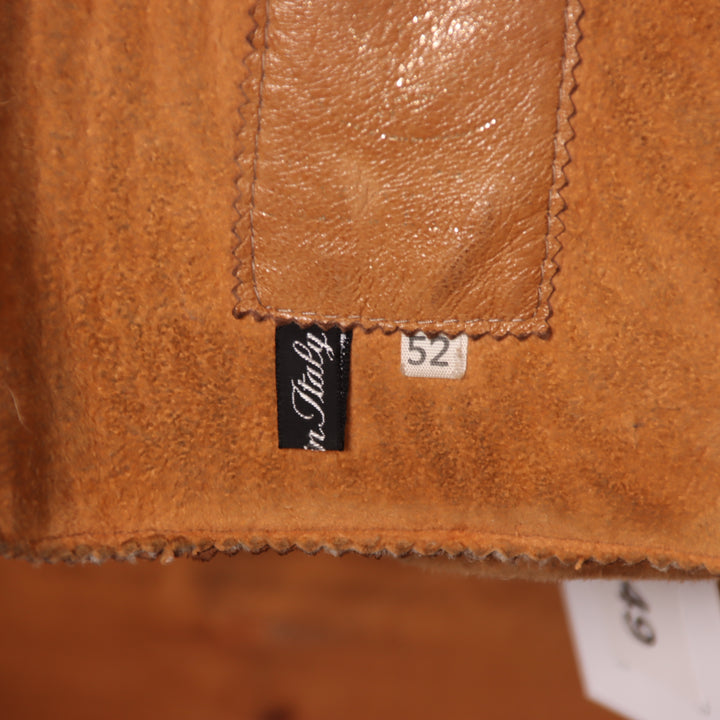 Montone a giacca beige taglia 52 uomo