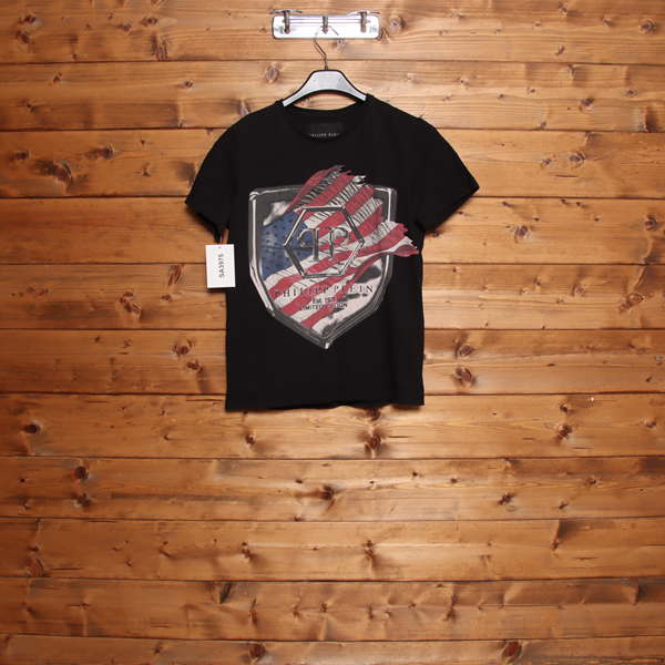 Philipp Plein t shirt nera taglia M uomo Vintage Clothing Shop