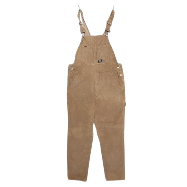 Rifle Big Open Sky salopette di jeans beige W36 uomo