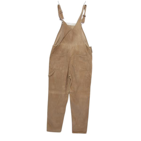 Rifle Big Open Sky salopette di jeans beige W36 uomo