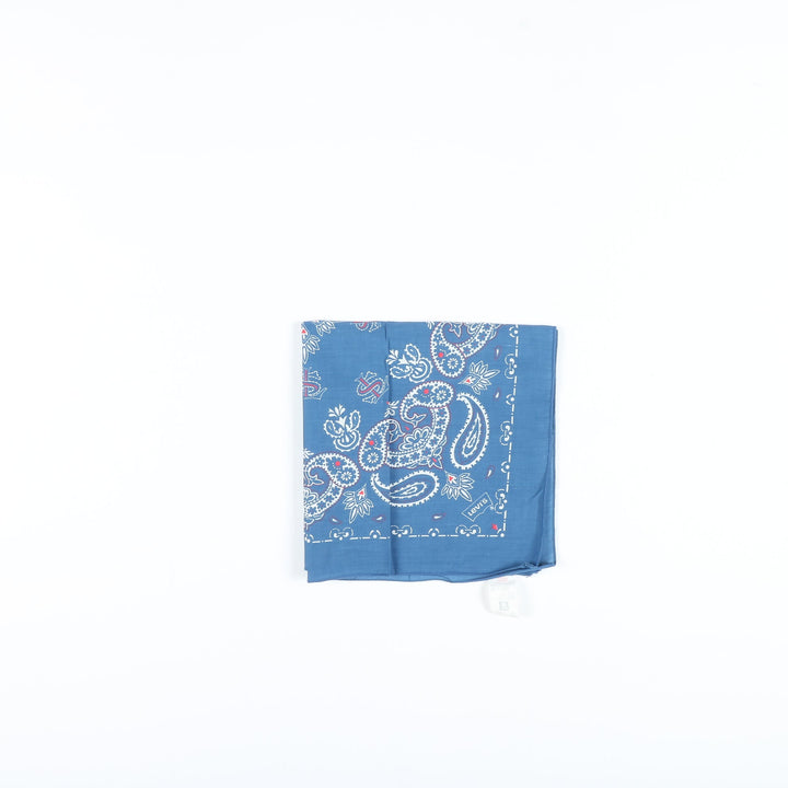 Levi's Bandana Deadstock Nuovo Unisex Blu a fantasia Vintage