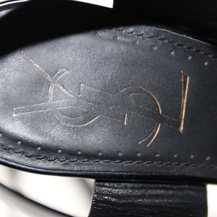 Yves Saint Laurent Sandalo Nero Eur 36.5 Donna