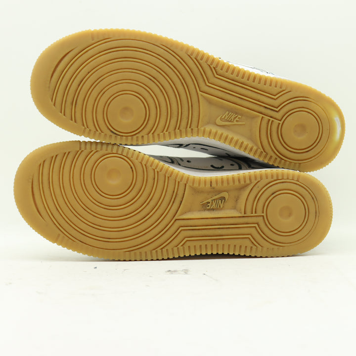 Nike x NBA Air Force 1 Custom Basse Bianche Eur 41 Uomo
