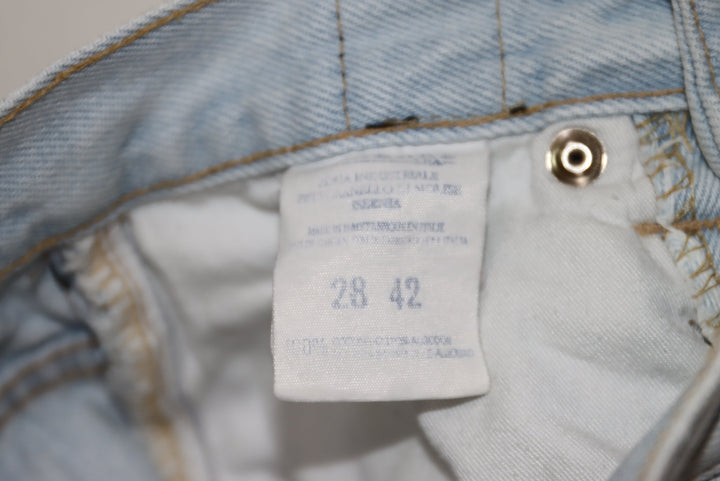 Versace Mom Fit Jeans Denim W28 Donna