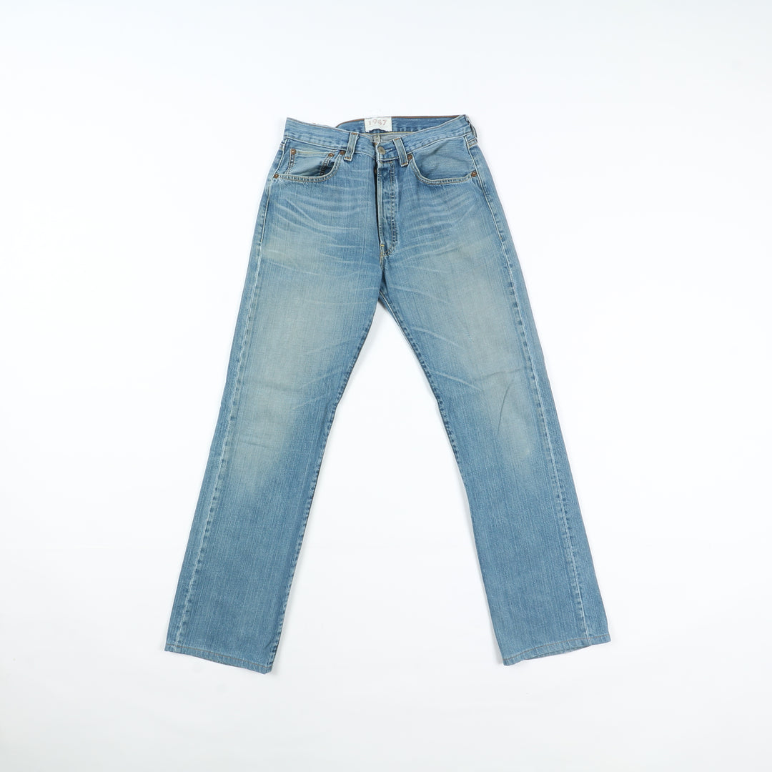 Levi's 501 Rivets 1947 Jeans Vintage Denim W31 L34 Unisex Vita Alta Limited Edition