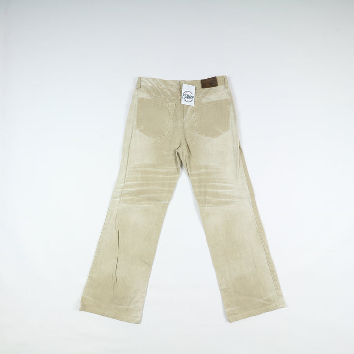 Roberto Cavalli Palazzo Jeans Beige XS Donna