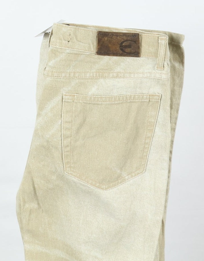 Roberto Cavalli Palazzo Jeans Beige XS Donna