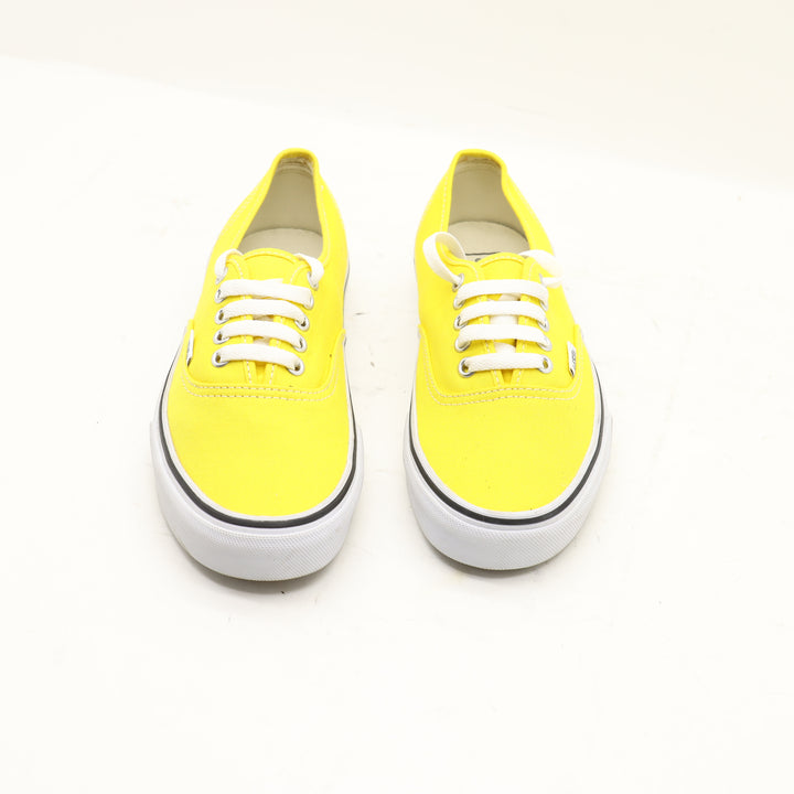 Vans Authentic Basse Gialle Eur 38.5 Unisex