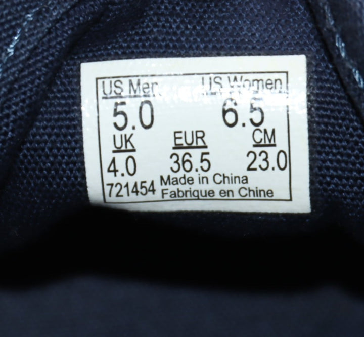 Vans Authentic Basse Blu con Fantasia Eur 36.5 Unisex