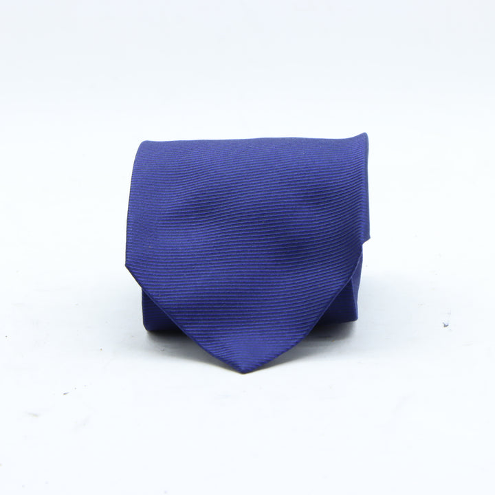 Etro Milano Cravatta Blu in Seta Uomo