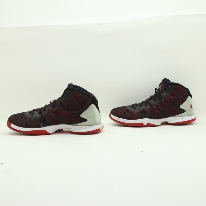 Jordan Super Fly 4 Scarpe Nero e Rosso Unisex