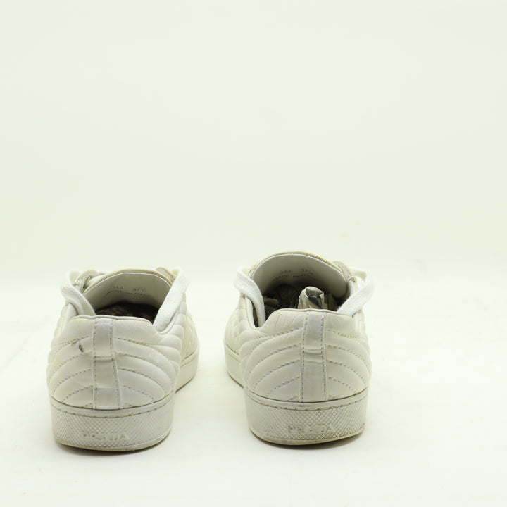 Prada Scarpe Bianche Eu 37.5 Donna