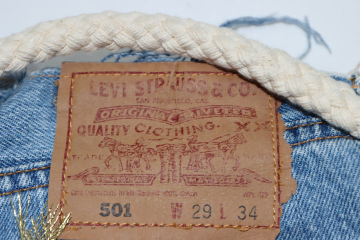 Levi's 501 Rework Jeans Denim W29 Donna