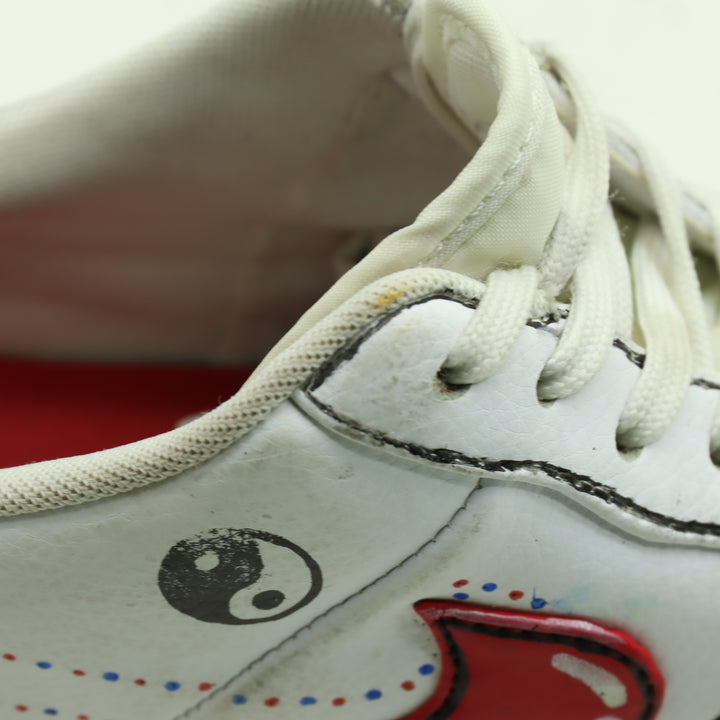 Nike Air Force 1 Scarpe Bianche Custom Eu 40 Donna