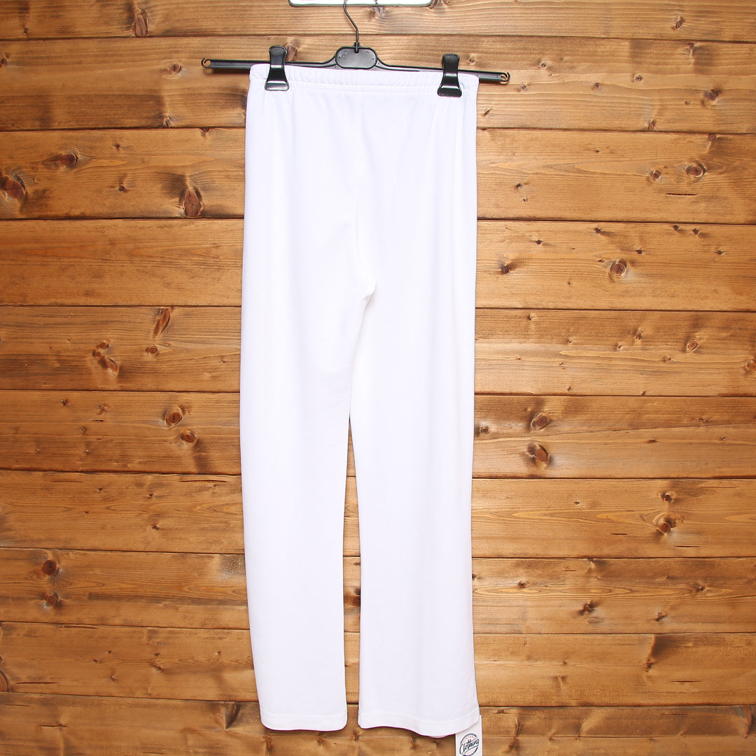 Fred Perry Pantalone Tuta Bianco e Verde Unisex Taglia 38