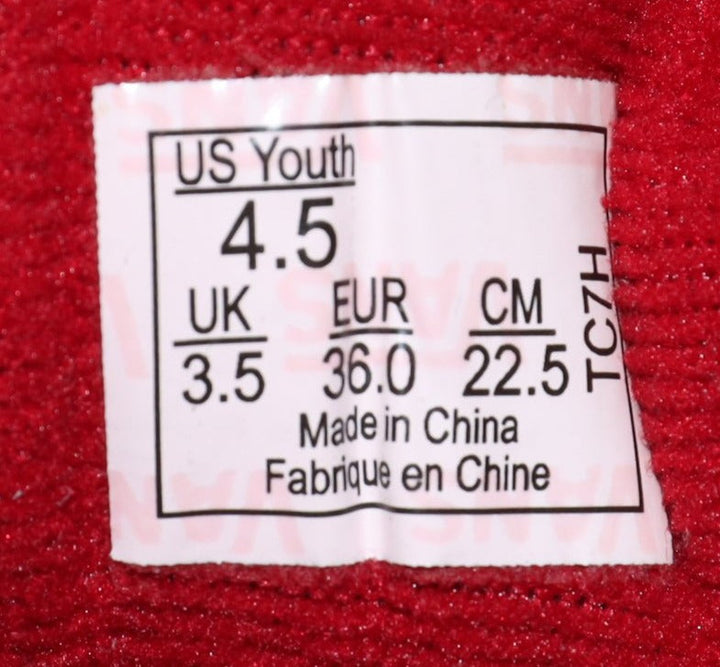 Vans Atwood Basse Rosse Eur 36 Youth
