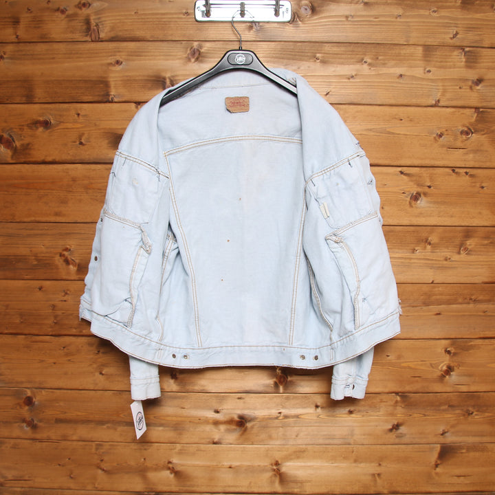 Levi's Giacca di Jeans Denim Taglia L Uomo Made in USA