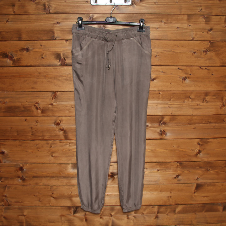 Patrizia Pepe Pantalone Tuta Marrone Taglia 42 Donna