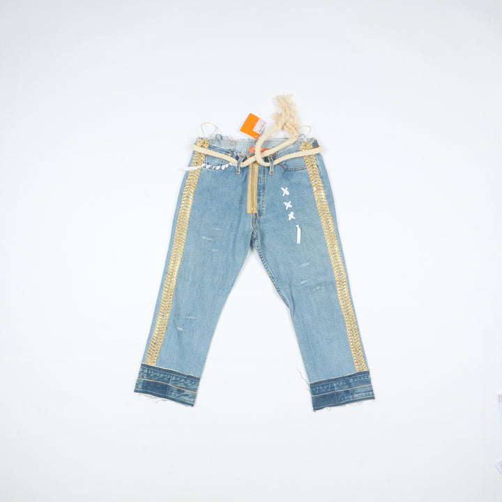 Levi's 501 Rework Jeans Denim W29 Donna