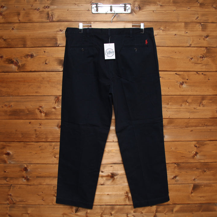 Polo by Ralph Lauren Pantalone Blu W36 Uomo Vita Alta