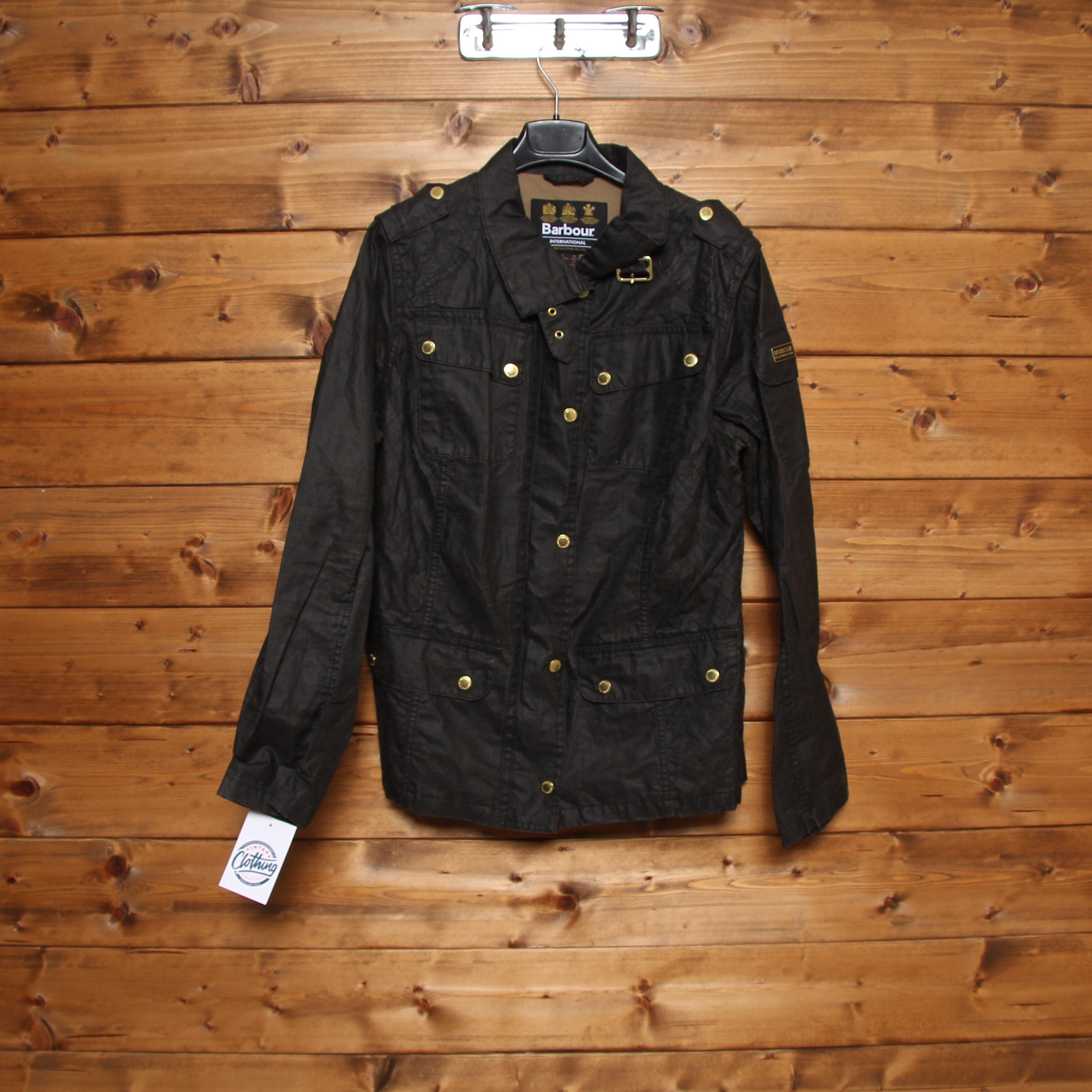 Barbour Giacca Sportiva Nero Taglia 42 Donna – Vintage Clothing Shop