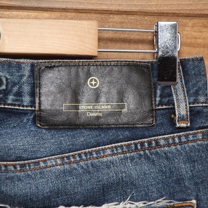 Stone Island Denims Jeans Denim W31 Donna Vita Alta
