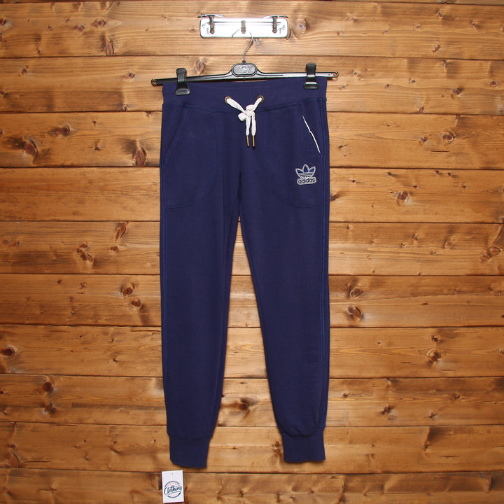 Adidas Pantalone Tuta Blu Taglia 42 Donna