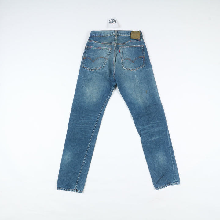 Levi's 501 Rivets Big E Selvedge Denim W30 L34 Unisex Made in USA