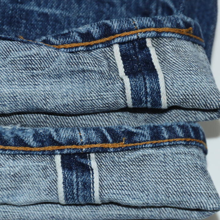 Levi's 501xx Rivets Big E Selvedge Denim W30 L34 Unisex Made in USA