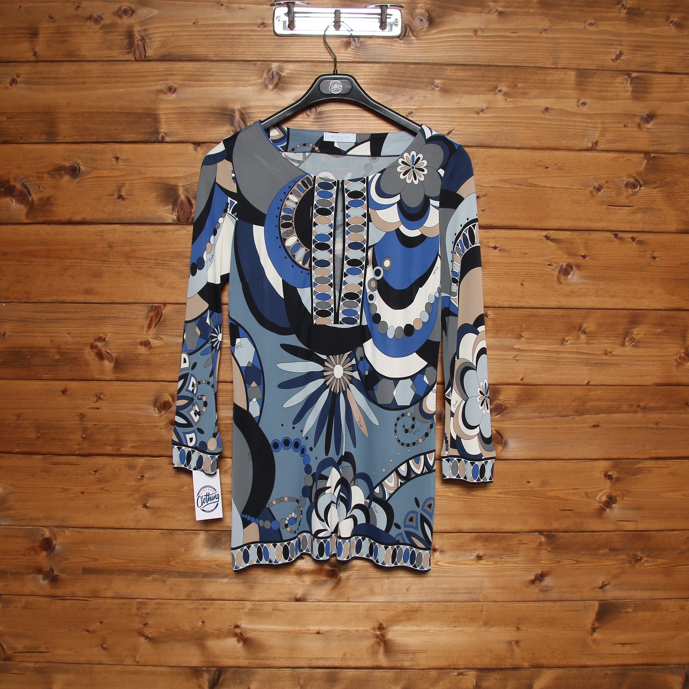 【日本製】 Emilio Pucci Vintage – Donna 42 Taglia Multicolore Maglia トップス
