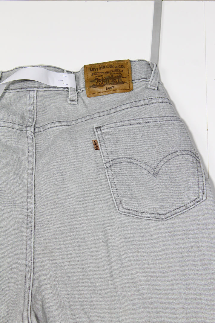 Levi's 540 Flex Denim Made In USA W44 L30 Brown Tab