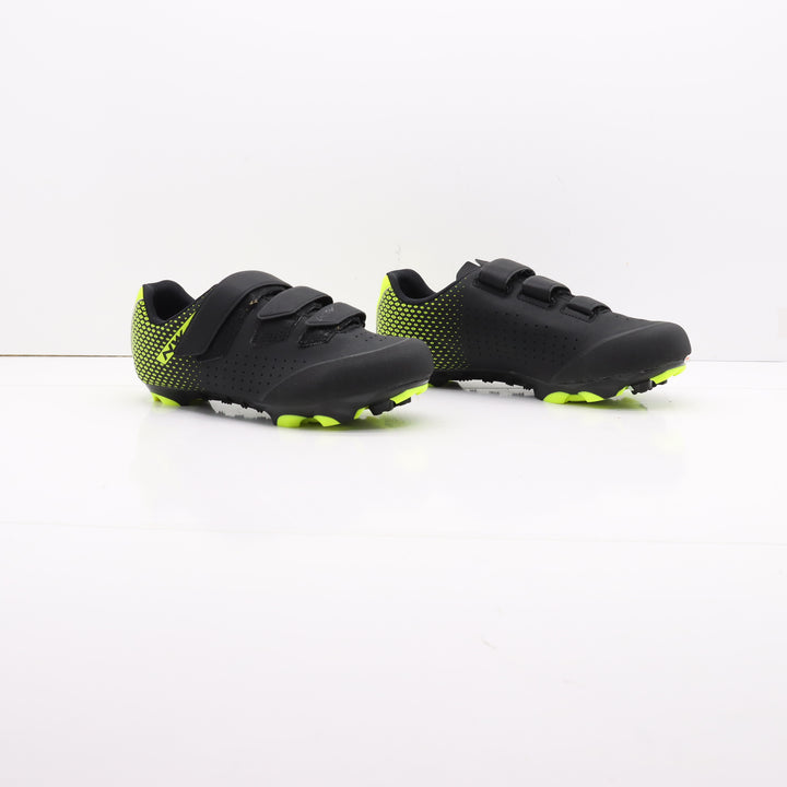 North Wave Nuove Mtb Strappo Scarpe da Bicicletta Nere e Giallo Fluo Eur 40 Uomo