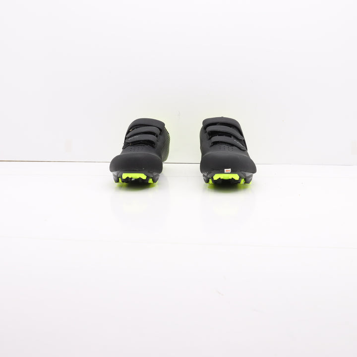 North Wave Nuove Mtb Strappo Scarpe da Bicicletta Nere e Giallo Fluo Eur 40 Uomo