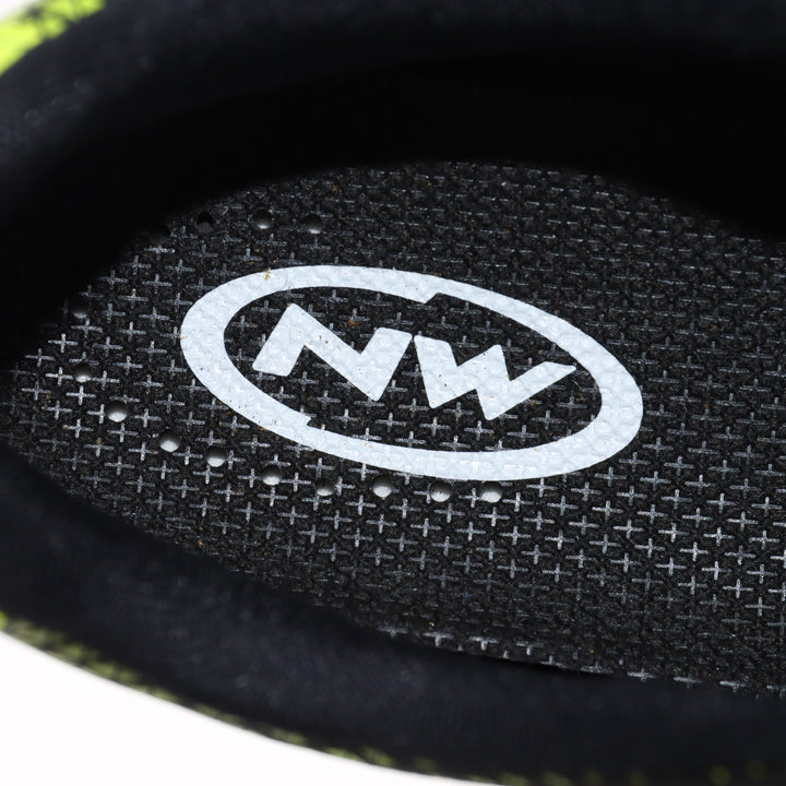 North Wave Nuove Mtb Strappo Scarpe da Bicicletta Nere e Giallo Fluo Eur 40 Uomo