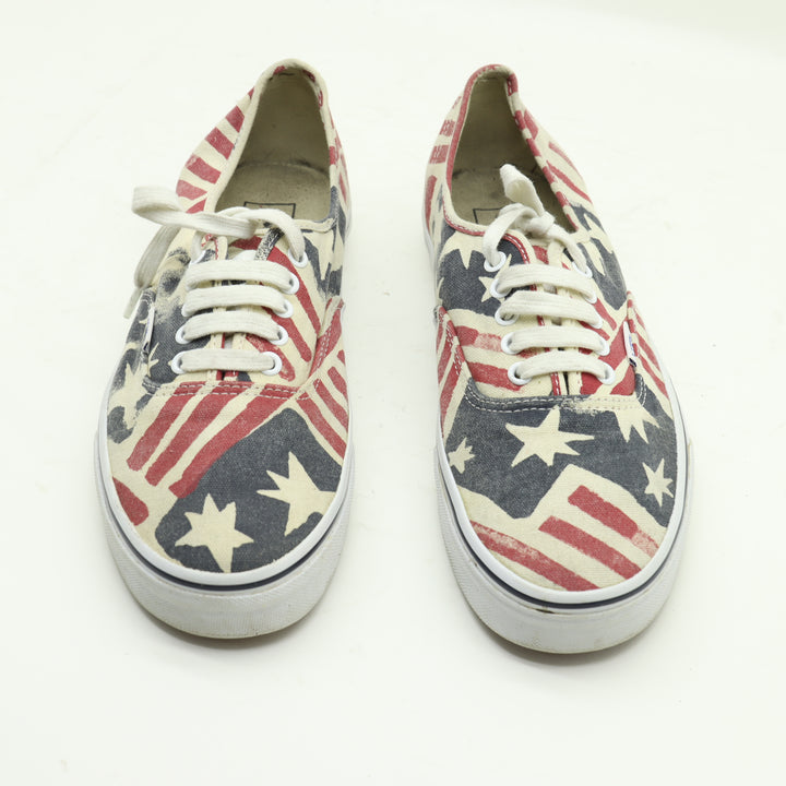 Vans Retro Van Doren Scarpe Basse Bianca, Rossa e Blu Eur 43 Uomo