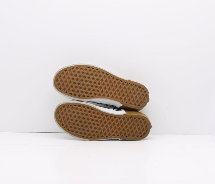 Vans Authentic Basse Bianche e Nere a Quadri Eur 36 Unisex