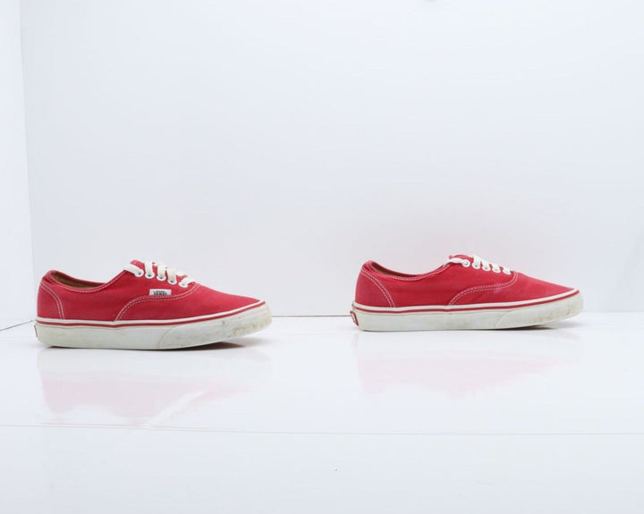 Vans Authentic Basse Rosso Eur 39 Unisex