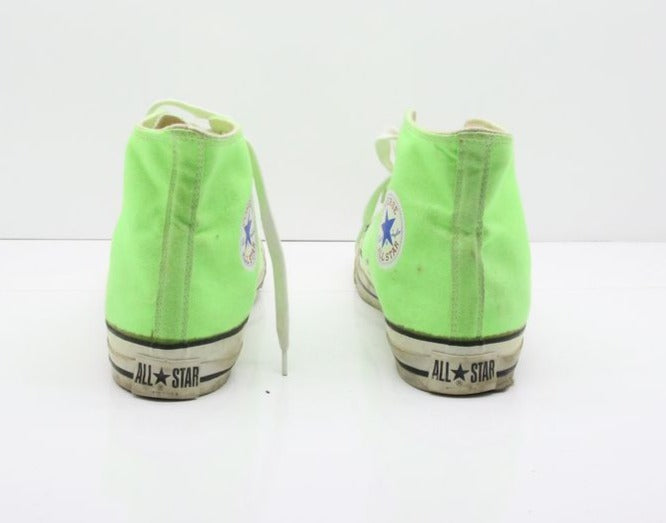 Converse All Star Made in USA Alte Col. Verde Fluo US 11