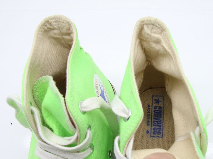 Converse All Star Made in USA Alte Col. Verde Fluo US 11