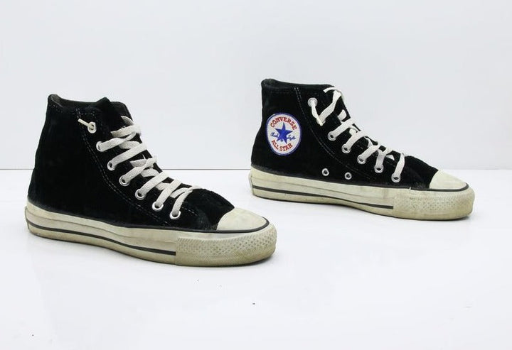 Converse All Star Made in USA Alte Col. Nero US 5 scarpe vintage