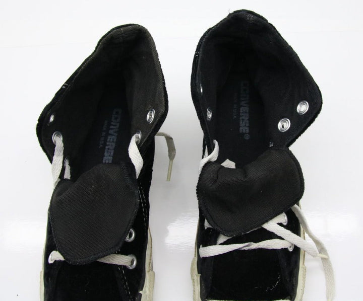 Converse All Star Made in USA Alte Col. Nero US 5 scarpe vintage