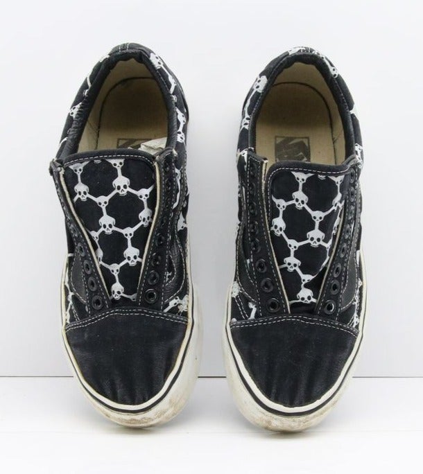 Vans Skull Made in USA Basse US 7 Col. Nero Vintage