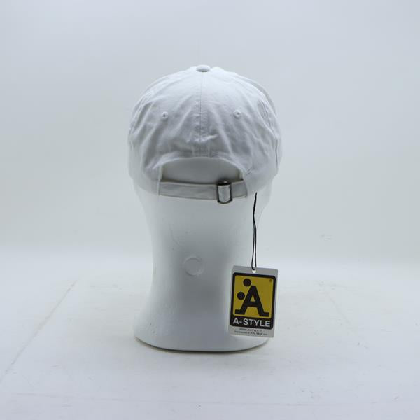 A-Style Cappello in Cotone Bianco Unisex